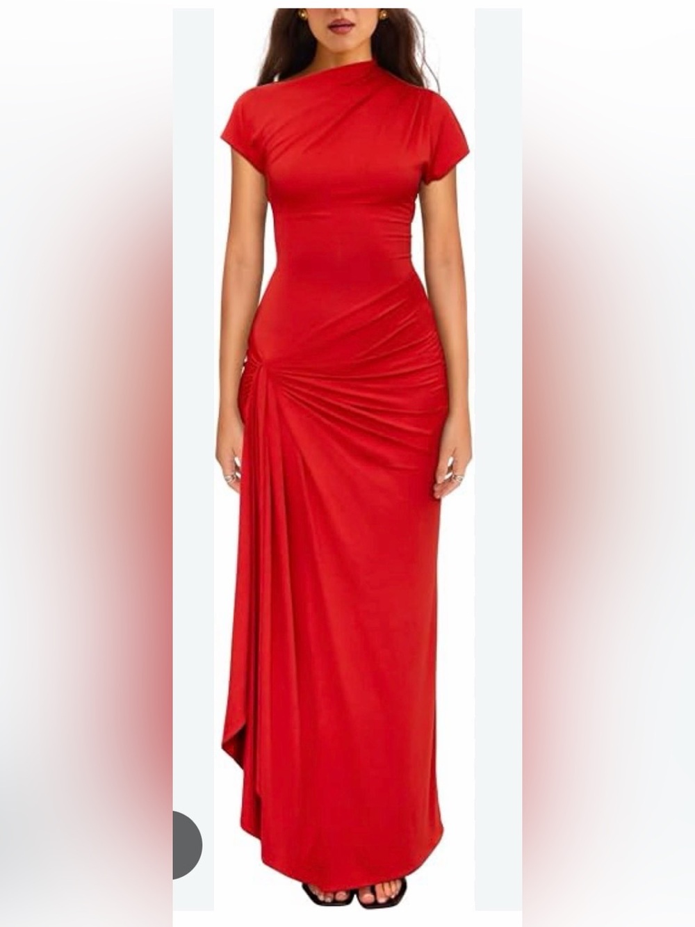 Amazon Red Maxi Dress